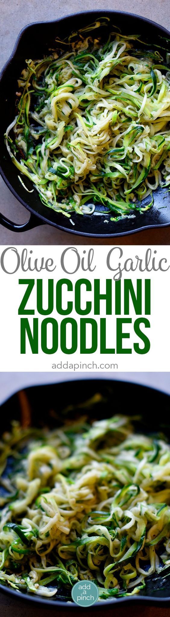 Simple & Adaptable Olive Oil Garlic Zucchini Noodles Guide